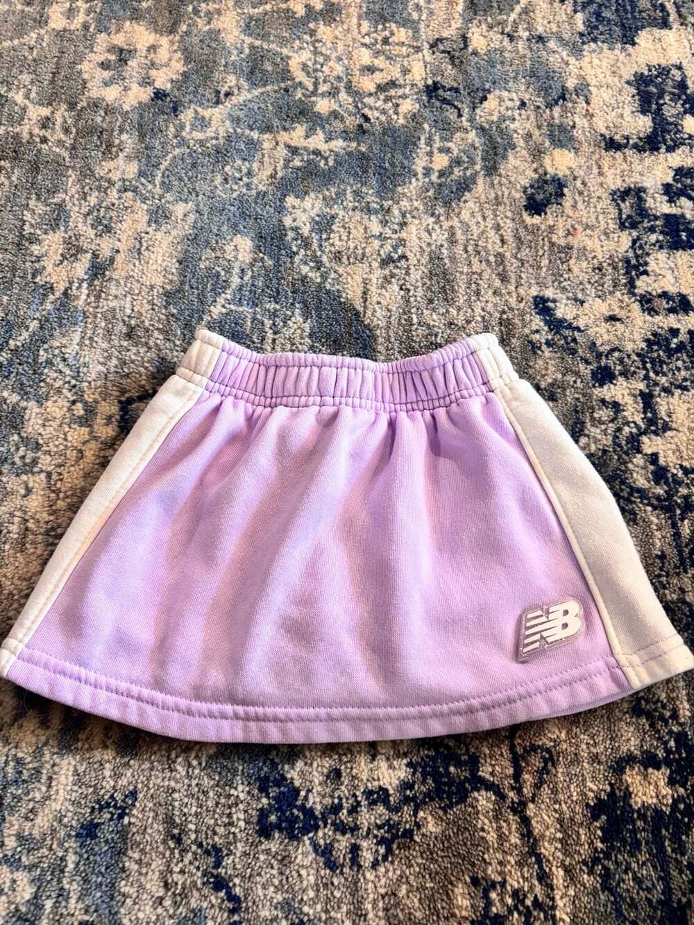 New Balance Toddler Girls Purple Fleece Skirt Size 24M